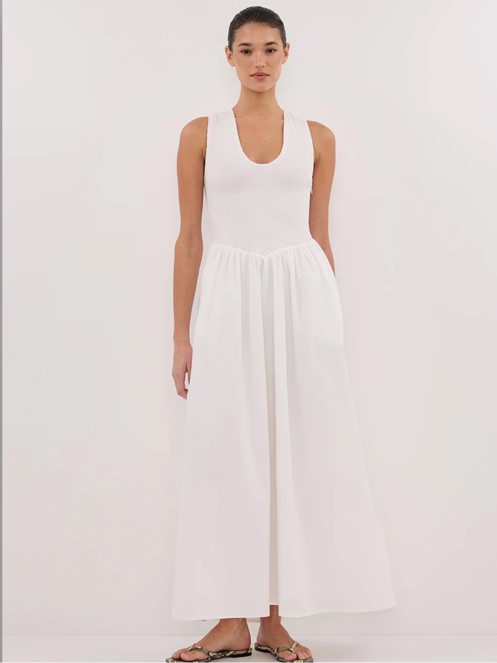 DISSH Florence Smocked Tank Dress